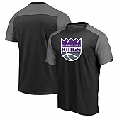 Sacramento Kings Fanatics Branded Iconic Blocked T-Shirt Black,baseball caps,new era cap wholesale,wholesale hats